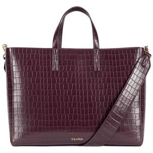 calpak, CALPAK Haven 16" Laptop Tote in Croc-Embossed
