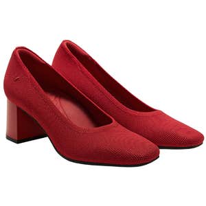 Vivaia Square-Toe Stress Free Chunky Heels