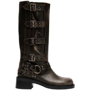 Steve Madden ROCKY Knee-High Moto Boots