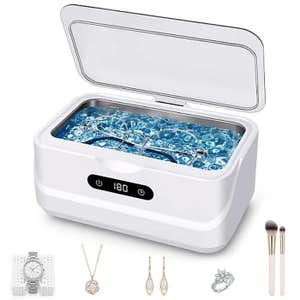 Ultrasonic Jewelry Cleaner 48KHz Ultra Sonic Cleaning Machine