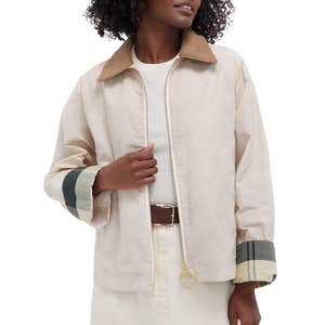 Barbour Oatmeal Catlin Showerproof Jacket