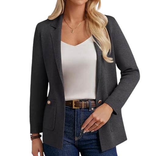 amazon, GRACE KARIN Women Sweater Blazer