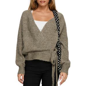 Princess Polly Daelan Wrap Cardigan
