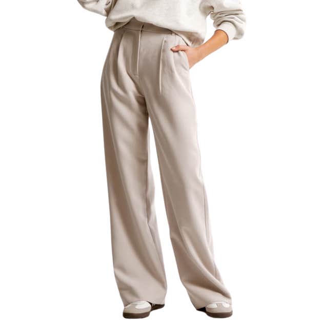 abercrombie, Abercrombie & Fitch Sloane Tailored Wide Leg Pant