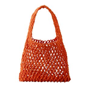 Tommy Bahama orange tote bag