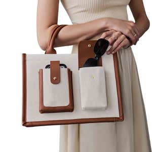 Bandolier; Dillon Book Tote against a white background