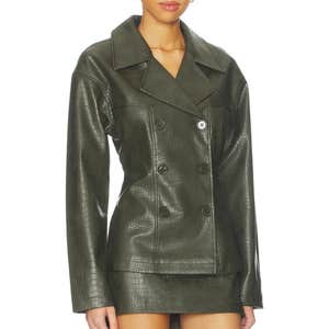 revolve, superdown Caroline Faux Leather Jacket