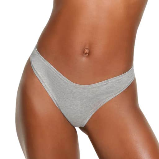 skims, Skims Cotton Jersey Dipped Thong