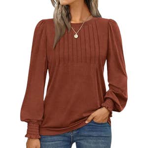 amazon, AUTOMET Long Sleeve Fall Blouse