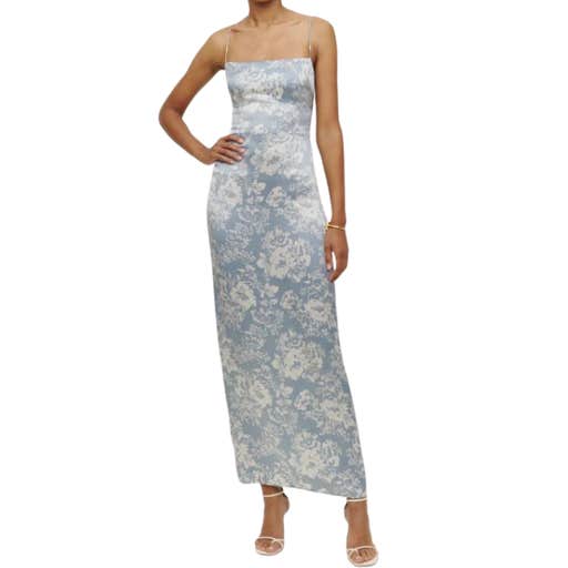 reformation, Reformation Frankie Silk Dress