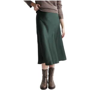 Quince 100% Washable Silk Skirt