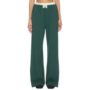 Revolve; Gold Hinge Wide Leg Sweatpant