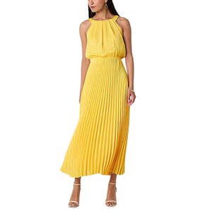 Robbie Bee Womens Sleeveless Maxi Dress
