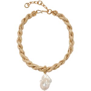 Lizzie Fortunato Woven Collar Necklace