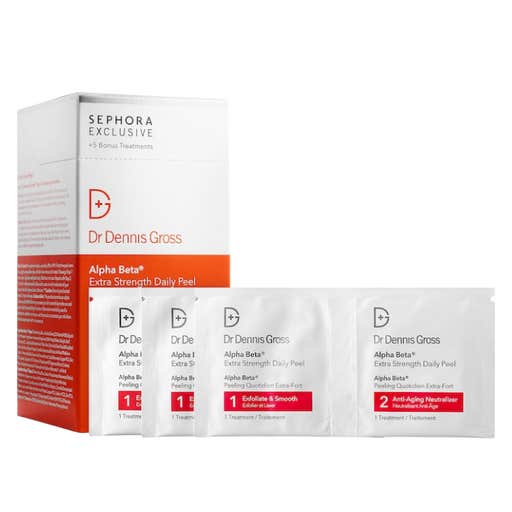 sephora, Dr. Dennis Gross Skincare Alpha Beta Extra Strength Daily Peel