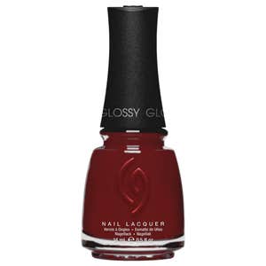 China Glaze Moonlit Merlot Mega Pigment Nail Lacquer