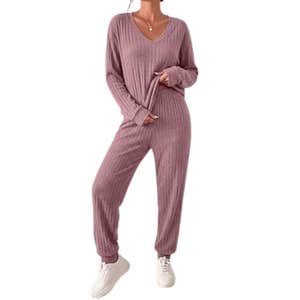 amazon, EKOUAER 2 Piece Long Sleeve Lounge Set