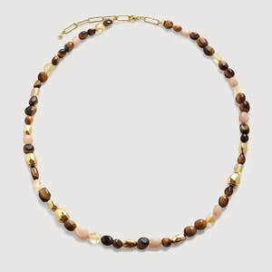 Rio Multi Gemstone Beaded Necklace