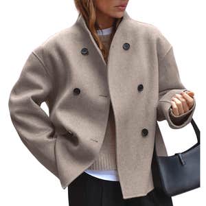 Commense Oversized Button-Down Jacket