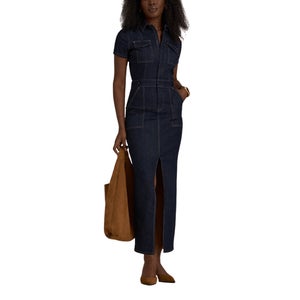 Maxi Denim Dress for Tall Women