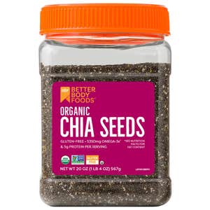 BetterBody Foods Organic Chia Seeds