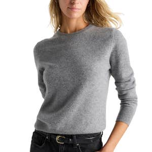 Quince Mongolian Cashmere Crewneck Sweater