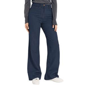Long Tall Sally LTS Tall Indigo Blue Wide Leg Jeans