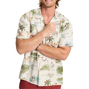 tommy bahama, Tommy Bahama Sleigh the Waves Silk Camp Shirt