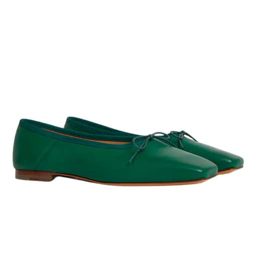 mansurgavriel, Mansur Gavriel Square Toe Ballerina