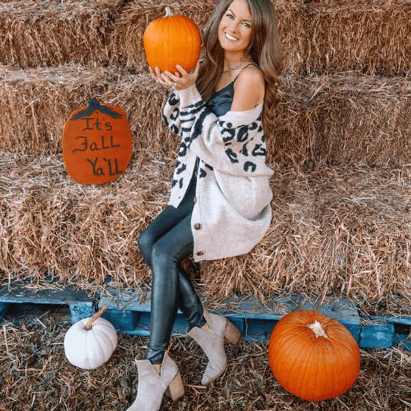 Pumpkin Patch Full Length leggings with Pockets main image 1