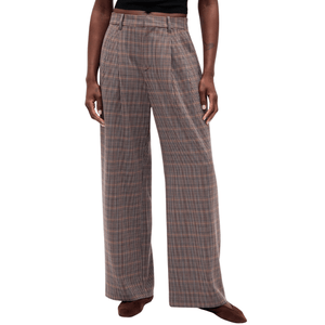 Gap 365 High Rise Brushed Twill Pleated Trousers