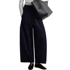 COS Elasticated Corduroy Barrel-Leg Pants