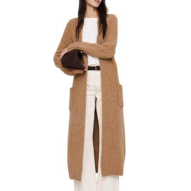 banana republic, Banana Republic Italian Alpaca-Blend Duster Cardigan