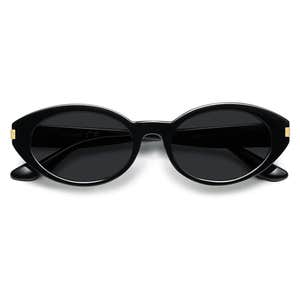 VANLINKER Polarized Retro Oval Sunglasses
