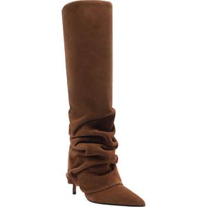 nordstrom, Schutz Mikki Up Cloak Pointed Toe Knee High Boot