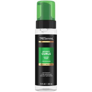 amazon, TRESemmé Bouncy Curls Air Dry Foam with Peptide Blend