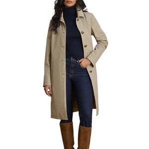 Lauren Ralph Lauren Reversible Balmacaan Raincoat
