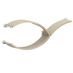 Modular Cat Furniture, 3-Curved Cat Shelves, The Swan