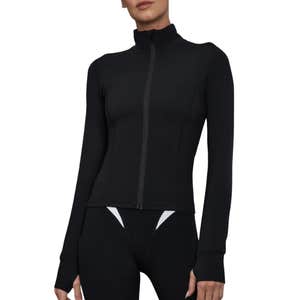 carbon38, CARBON38 Full Zip Active Jacket in Melt