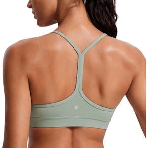 amazon, CRZ YOGA Butterluxe Y Back Sports Bra