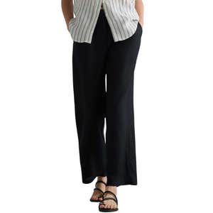 quince, Quince 100% European Linen Pleated Trouser