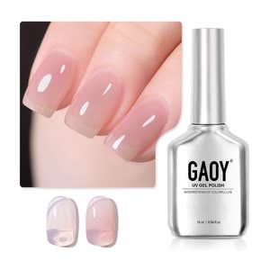 GAOY Jelly Nude Gel Nail Polish In Ocean Song