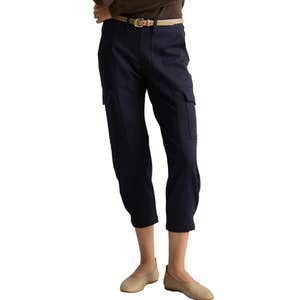 quince, Quince Ultra-Stretch Ponte Tapered Cargo Pants