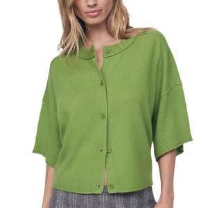 anthropologie, By Anthropologie Goldie 100% Cashmere Cardigan