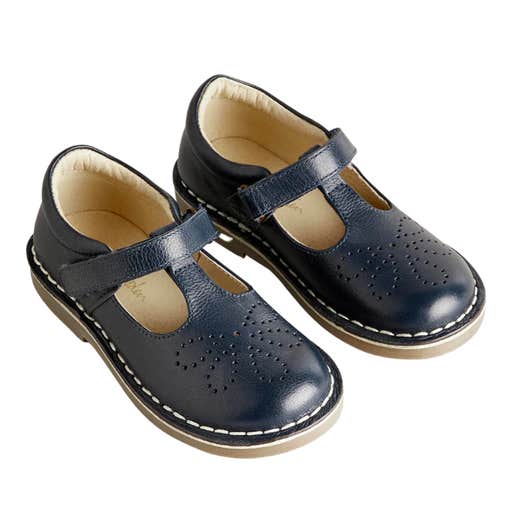 boden, Boden Leather T-Bar Flats