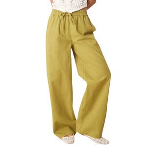 ASOS Design Linen Look Pull On Pants