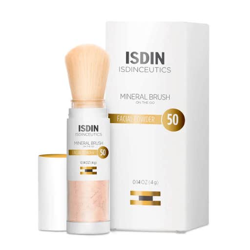 amazon, ISDIN Mineral Brush Powder SPF 50