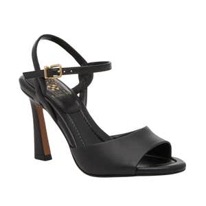 vince camuto pairia sandal in black leather