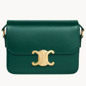 CELINE Celine Teen Triomphe Bag In Shiny Calfskin