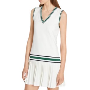 Tory Sport Performance V-Neck Tennis Dress